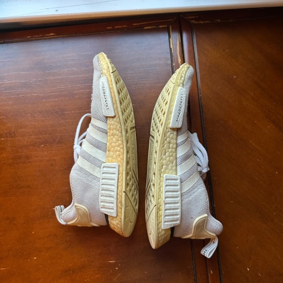 Adidas 2017 NMD_R1 Primeknit 'Japan Triple White' ultraboost sneakers - Picture 9 of 10